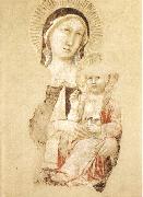 GADDI, Agnolo Madonna with Child (fragment) dfg oil painting on canvas